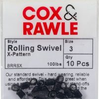 Cox & Rawle X-Pattern Rolling Swivel
