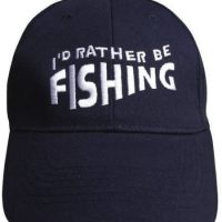 Rather be fishing cap